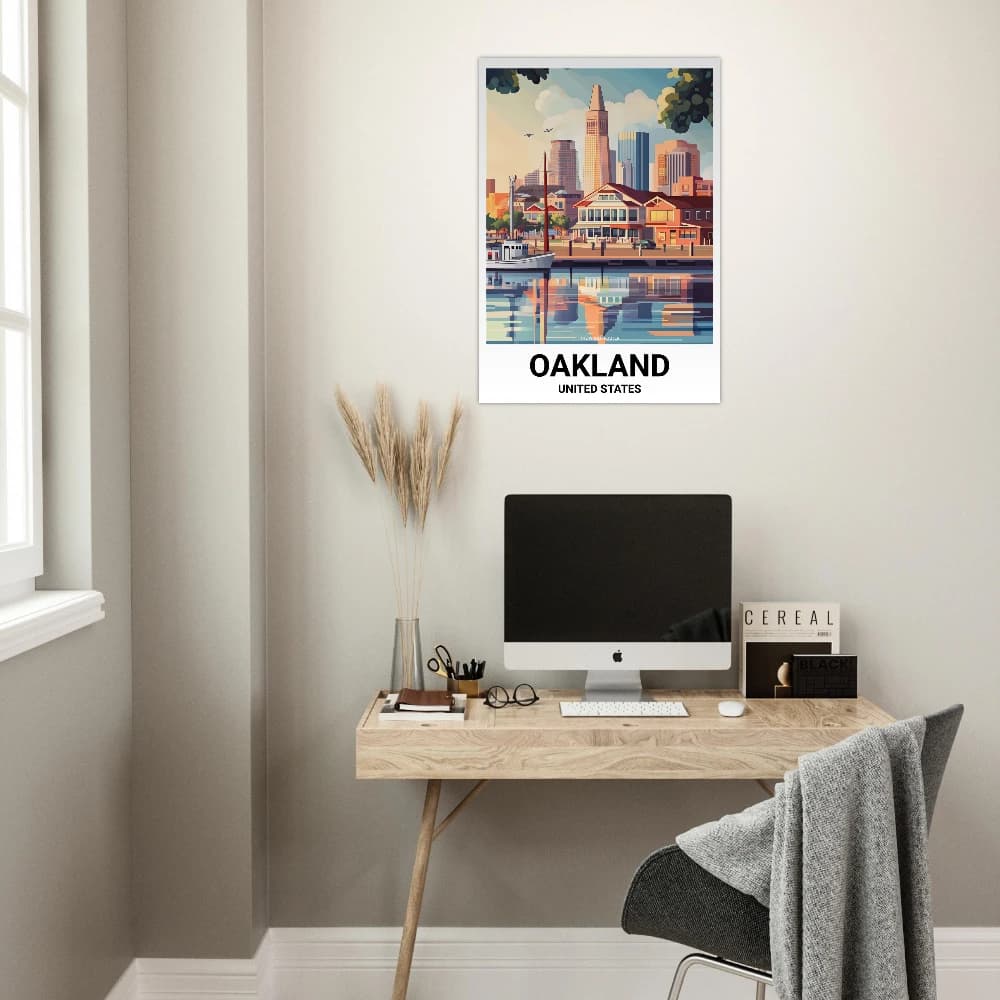 Affiche OAKLAND - Image 2 of 6