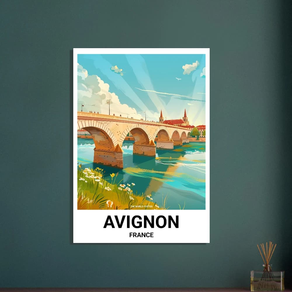 Affiche AVIGNON - Image 4 of 6