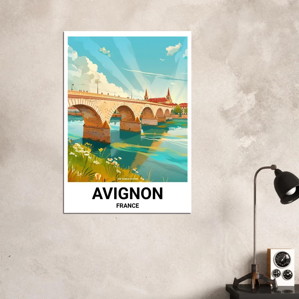 Affiche AVIGNON - Image 5 of 6