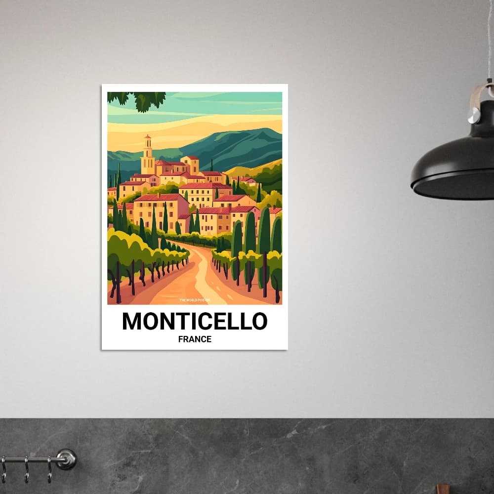 Affiche MONTICELLO - Image 5 of 6