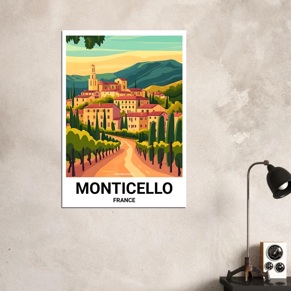 Affiche MONTICELLO - Image 6 of 6