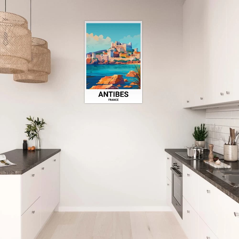 Affiche ANTIBES - Image 4 of 6
