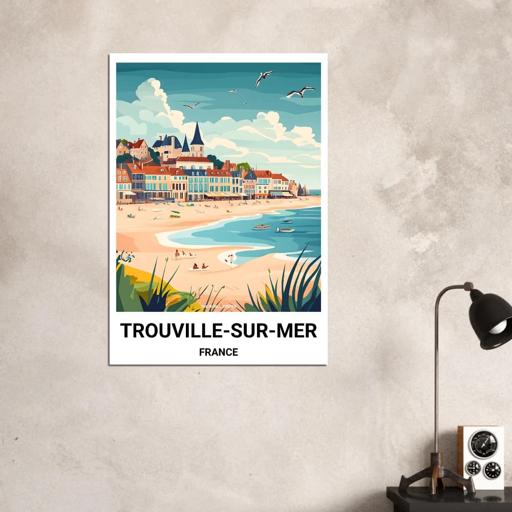 Affiche TROUVILLE-SUR-MER - Image 2 of 6