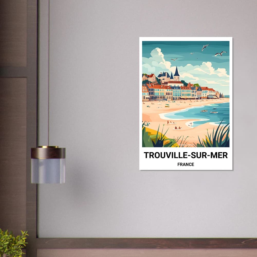 Affiche TROUVILLE-SUR-MER - Image 3 of 6
