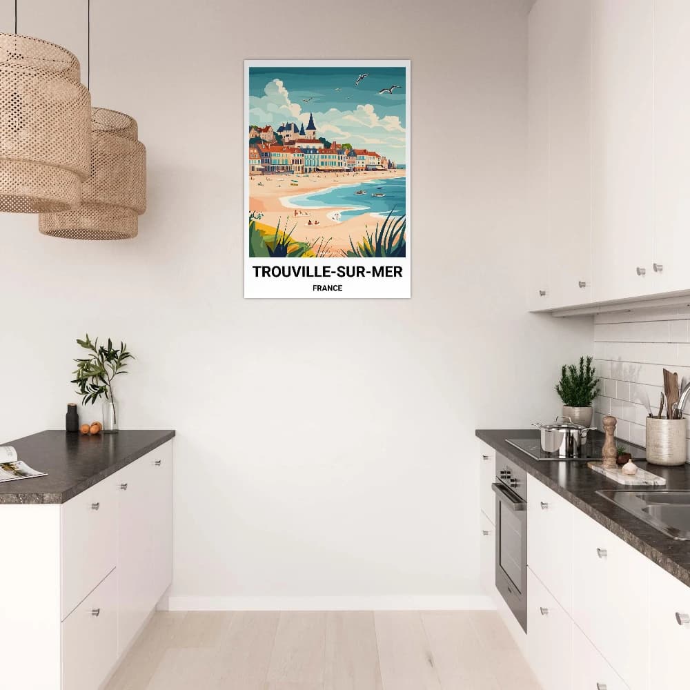 Affiche TROUVILLE-SUR-MER - Image 4 of 6