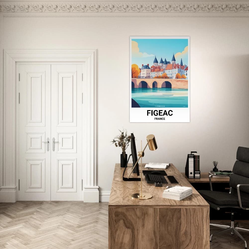 Affiche FIGEAC - Image 3 of 6