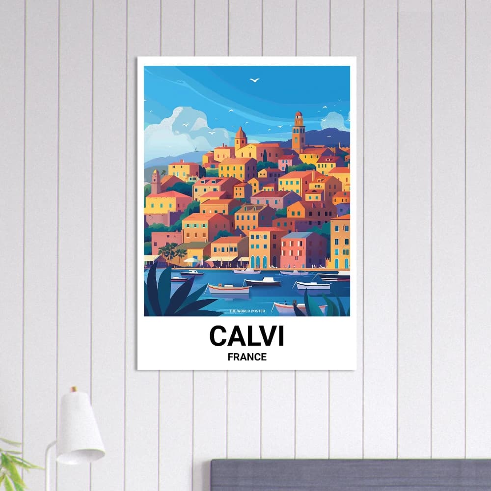 Affiche CALVI - Image 4 of 6