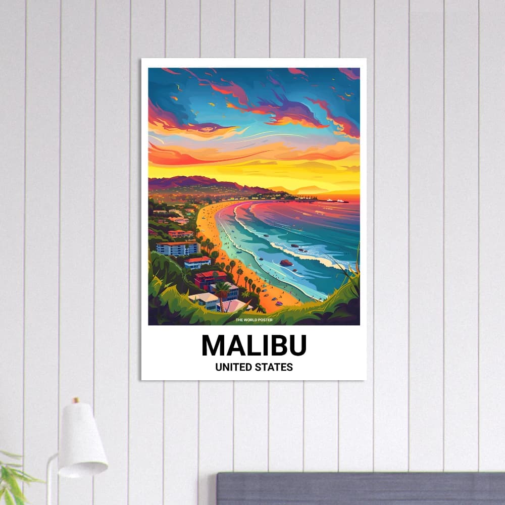 Affiche MALIBU - Image 4 of 6