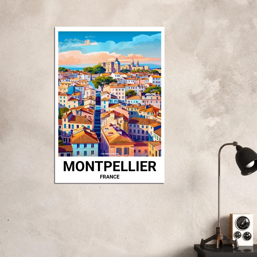 Affiche MONTPELLIER - Image 3 of 6