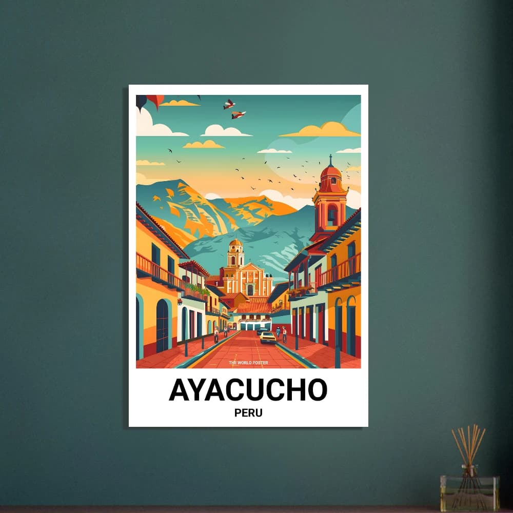 Affiche AYACUCHO - Image 6 of 6