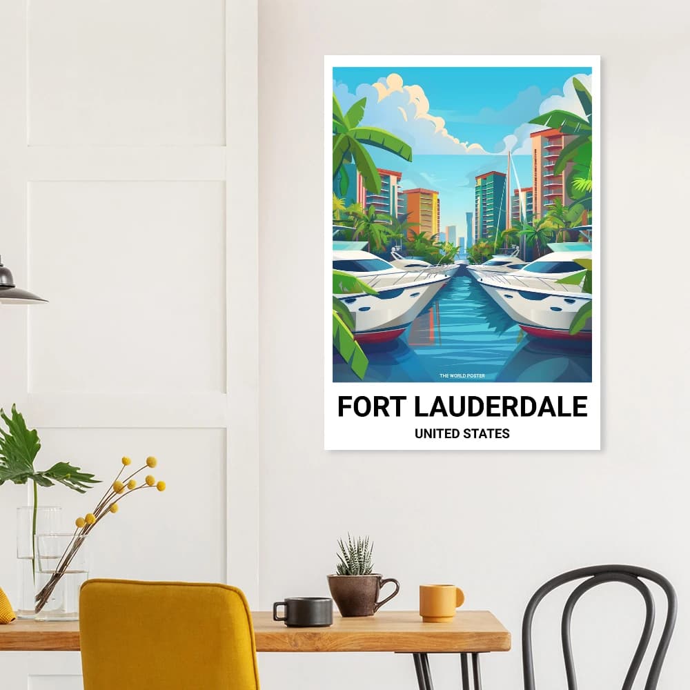 Affiche FORT LAUDERDALE - Image 3 of 6