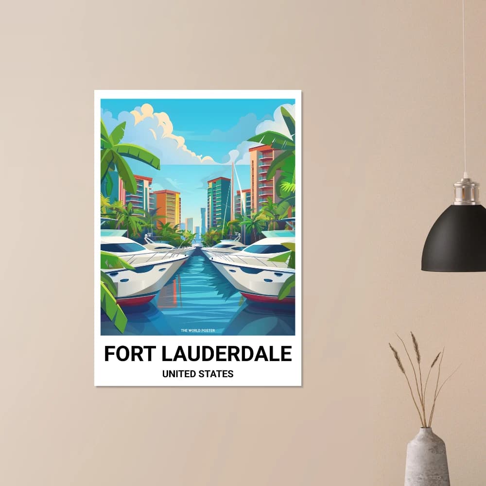 Affiche FORT LAUDERDALE - Image 5 of 6
