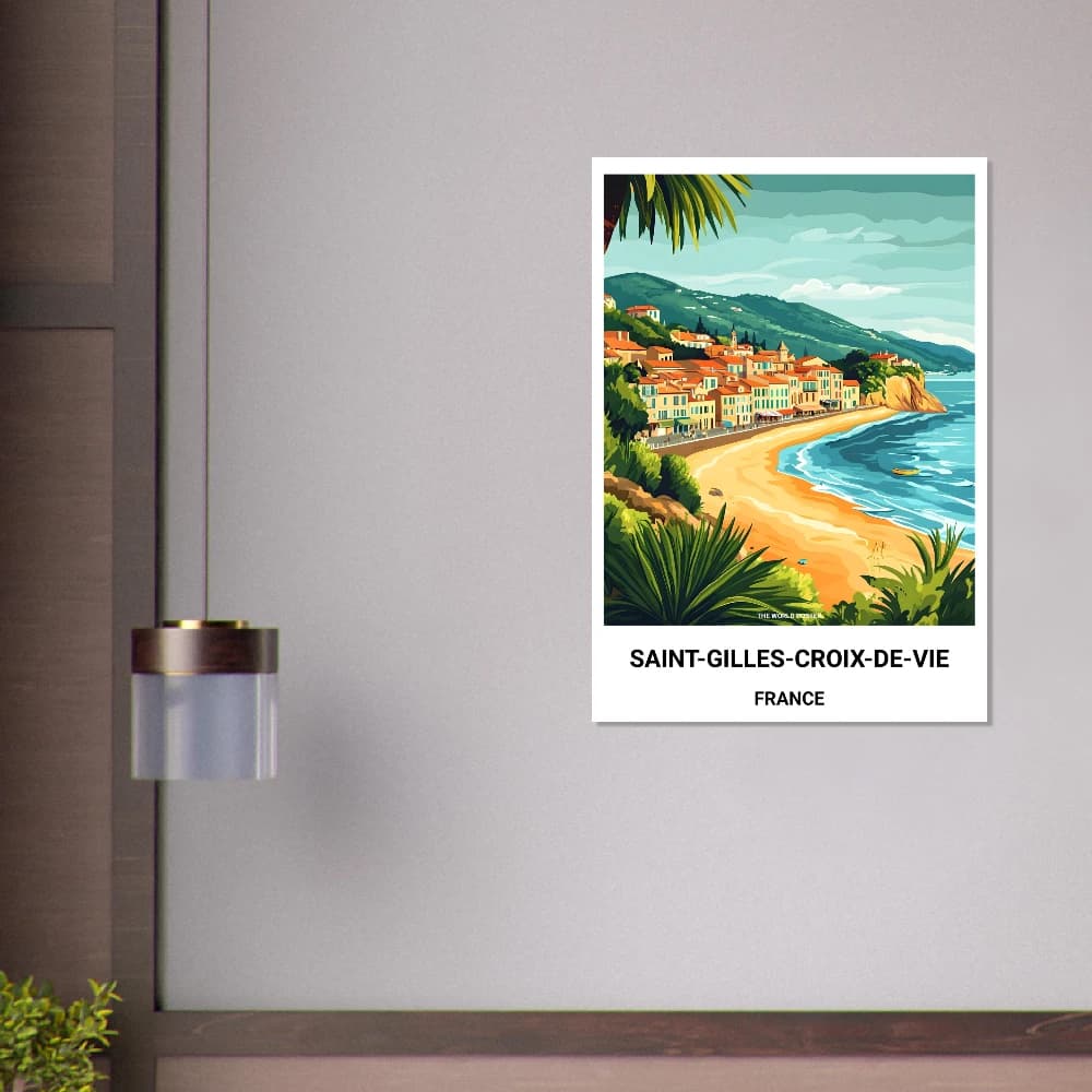 Affiche SAINT-GILLES-CROIX-DE-VIE - Image 2 of 6