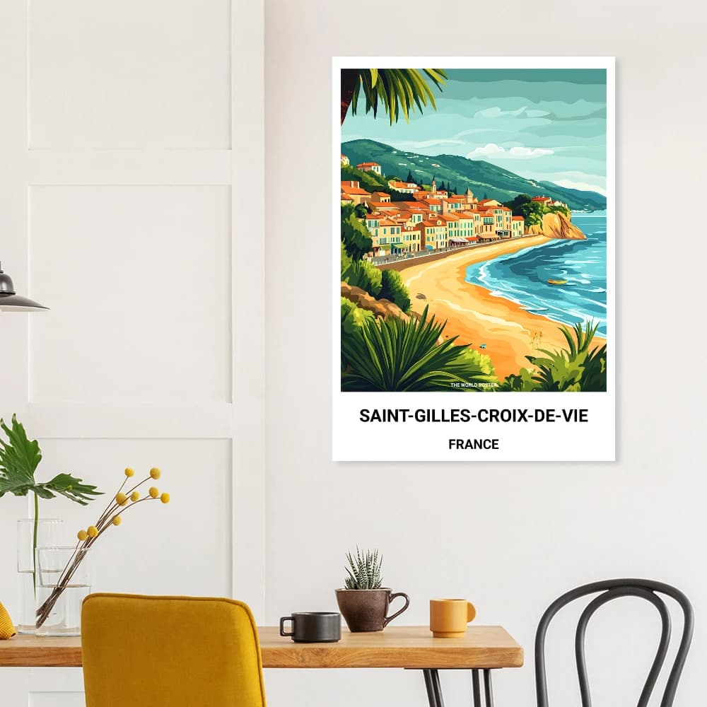 Affiche SAINT-GILLES-CROIX-DE-VIE - Image 6 of 6