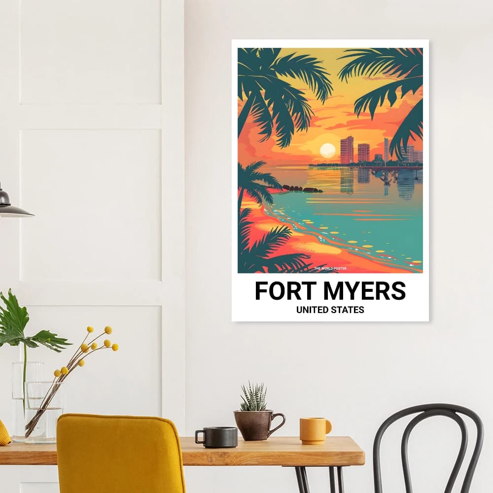 Affiche FORT MYERS - Image 3 of 6