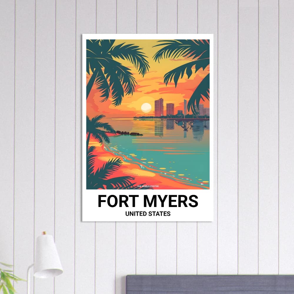 Affiche FORT MYERS - Image 5 of 6