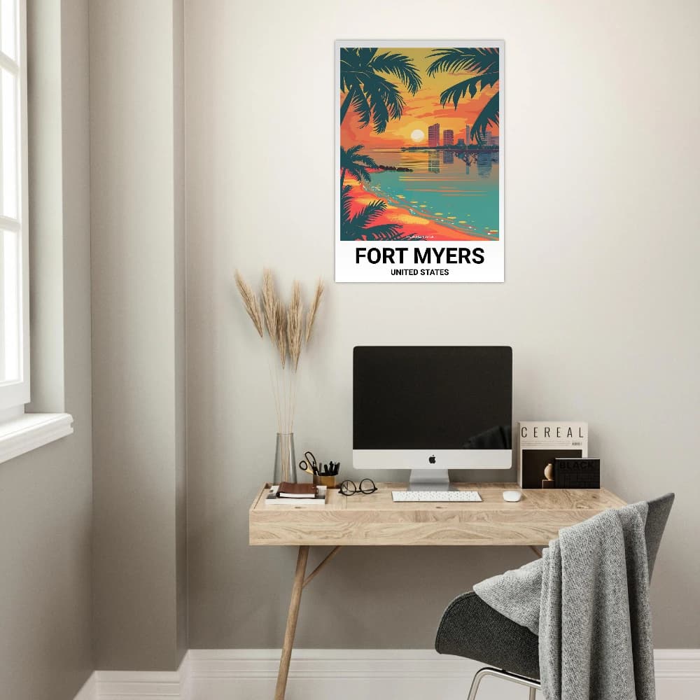 Affiche FORT MYERS - Image 6 of 6