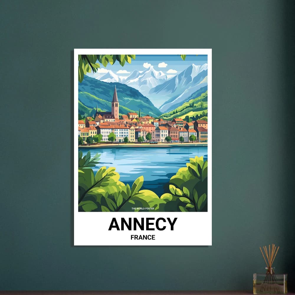 Affiche ANNECY - Image 2 of 6