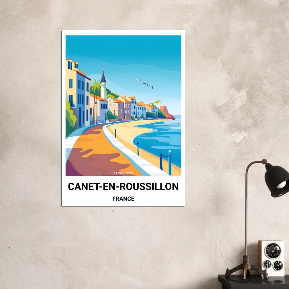 Affiche CANET-EN-ROUSSILLON - Image 5 of 6