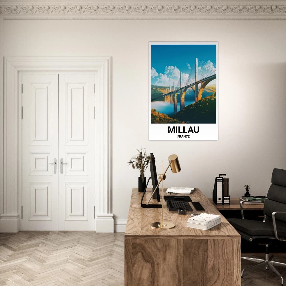 Affiche MILLAU - Image 6 of 6