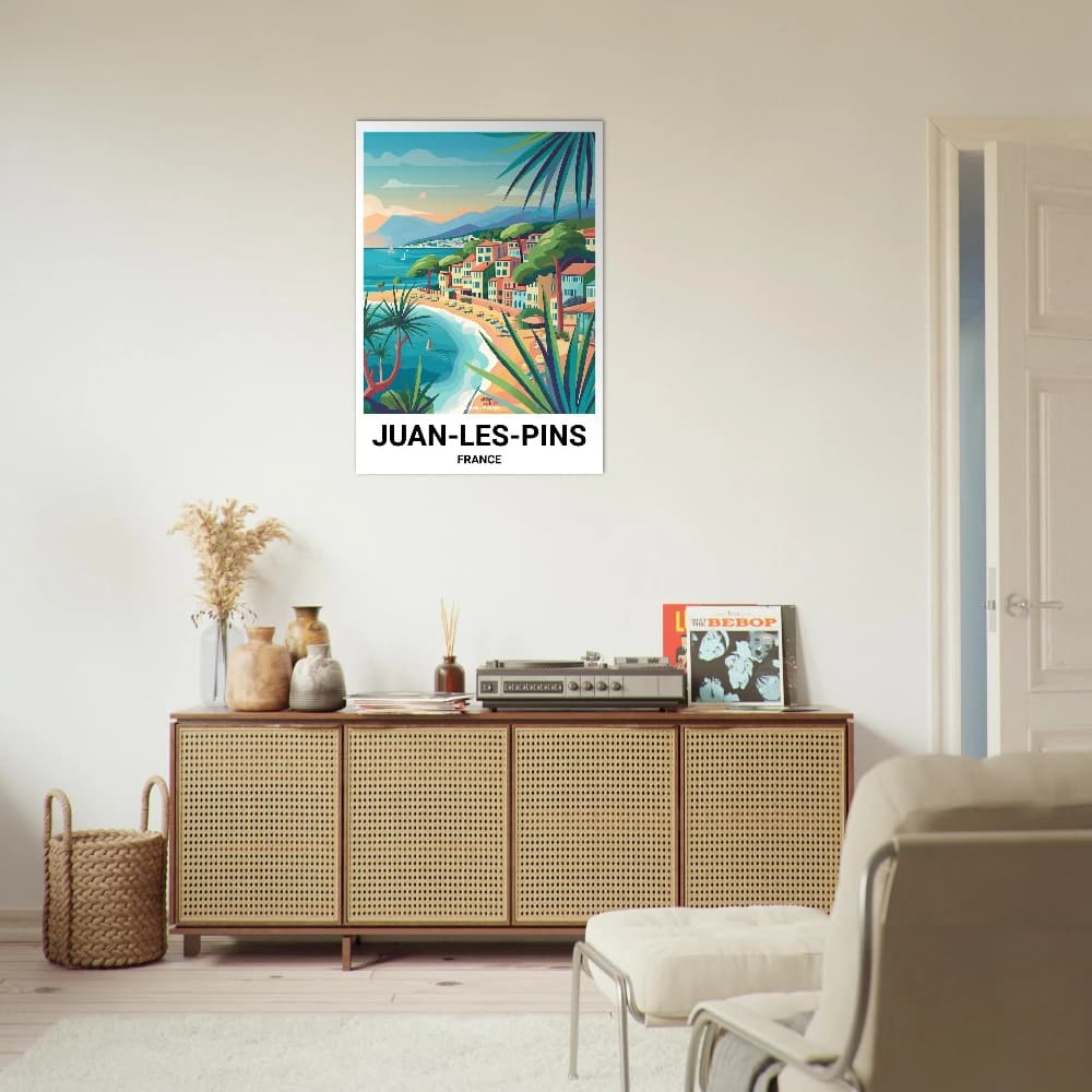 Affiche JUAN-LES-PINS - Image 6 of 6