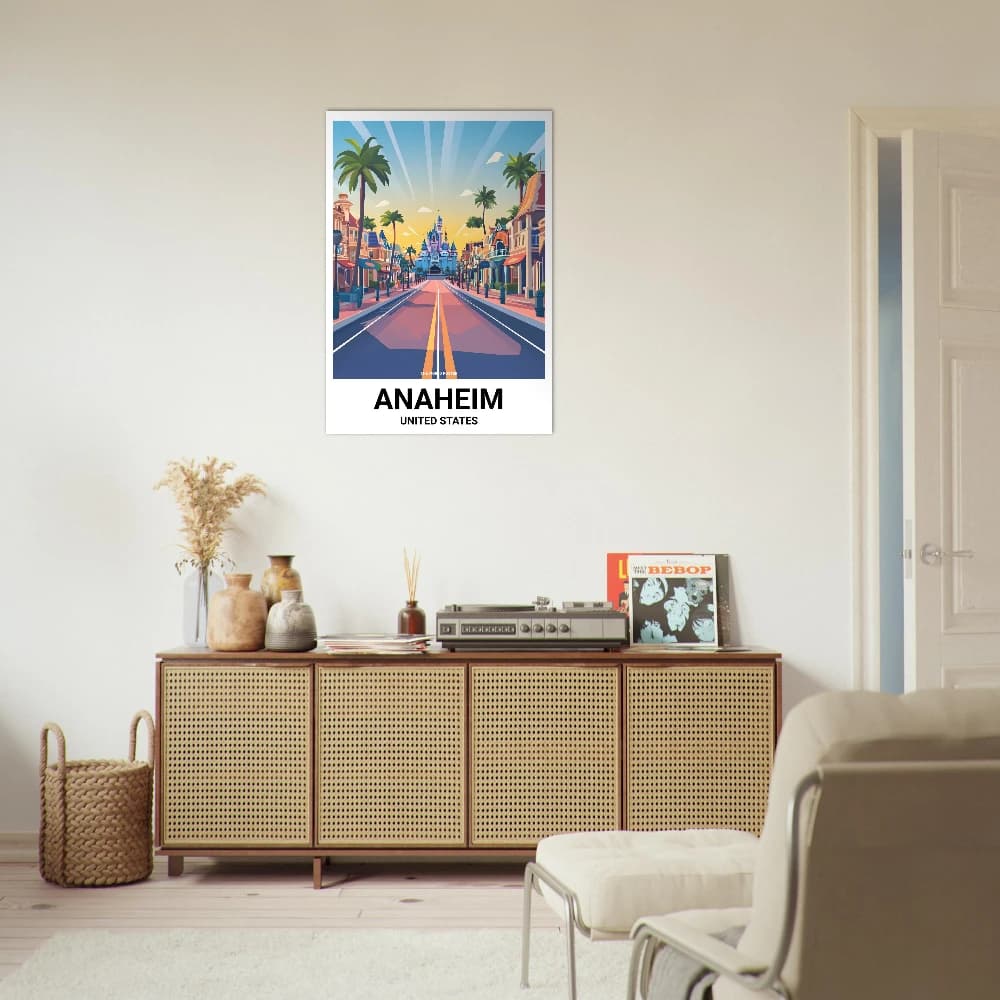 Affiche ANAHEIM - Image 4 of 6