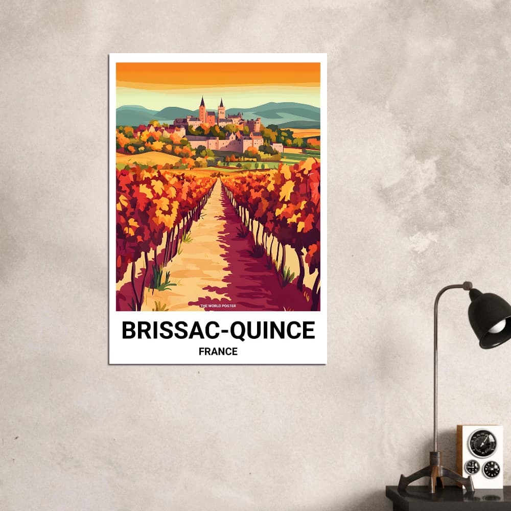 Affiche BRISSAC-QUINCÉ - Image 3 of 6