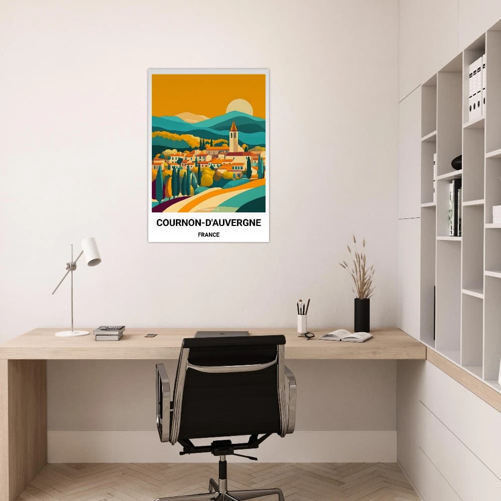 Affiche COURNON-D'AUVERGNE - Image 4 of 6