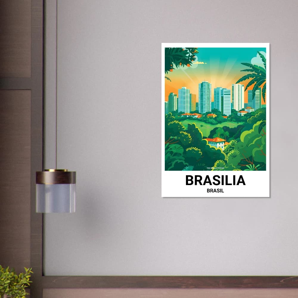 Affiche BRASÍLIA - Image 2 of 6
