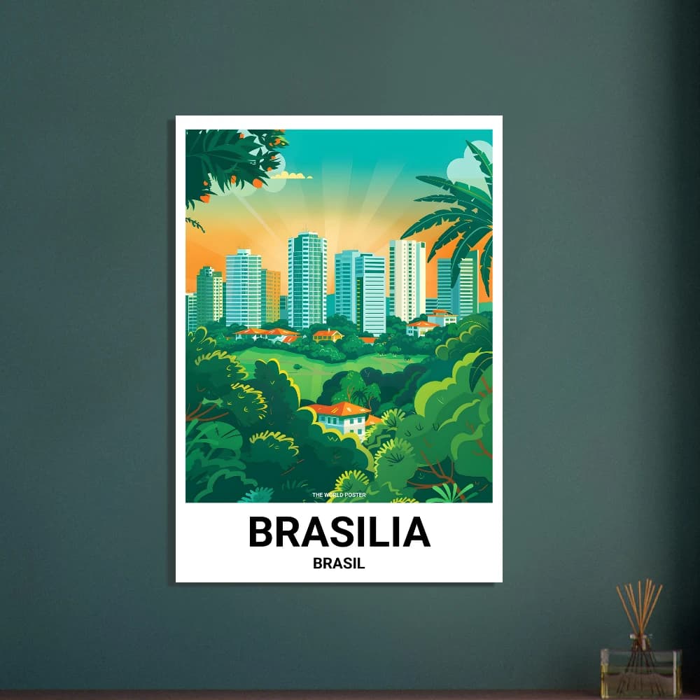 Affiche BRASÍLIA - Image 5 of 6