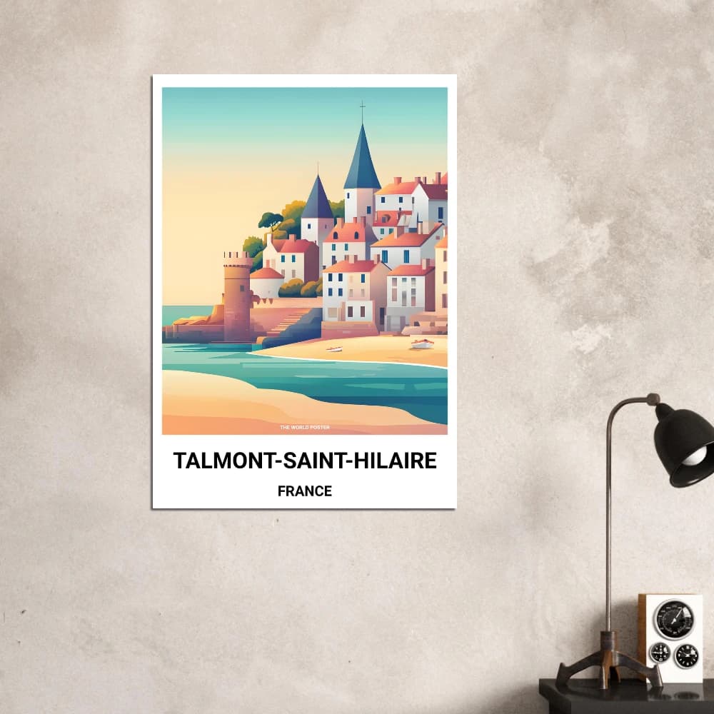 Affiche TALMONT-SAINT-HILAIRE - Image 2 of 6