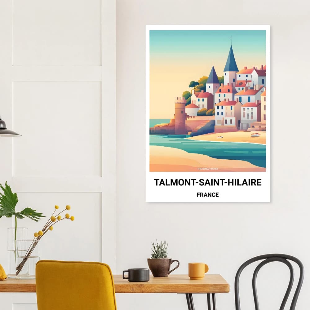 Affiche TALMONT-SAINT-HILAIRE - Image 5 of 6