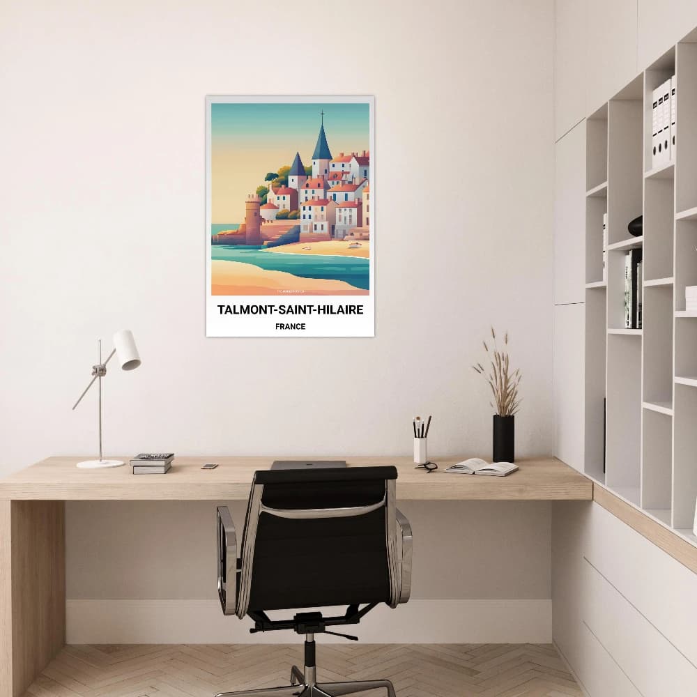 Affiche TALMONT-SAINT-HILAIRE - Image 6 of 6