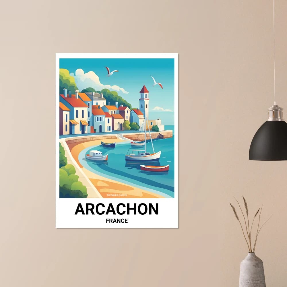 Affiche ARCACHON - Image 2 of 6