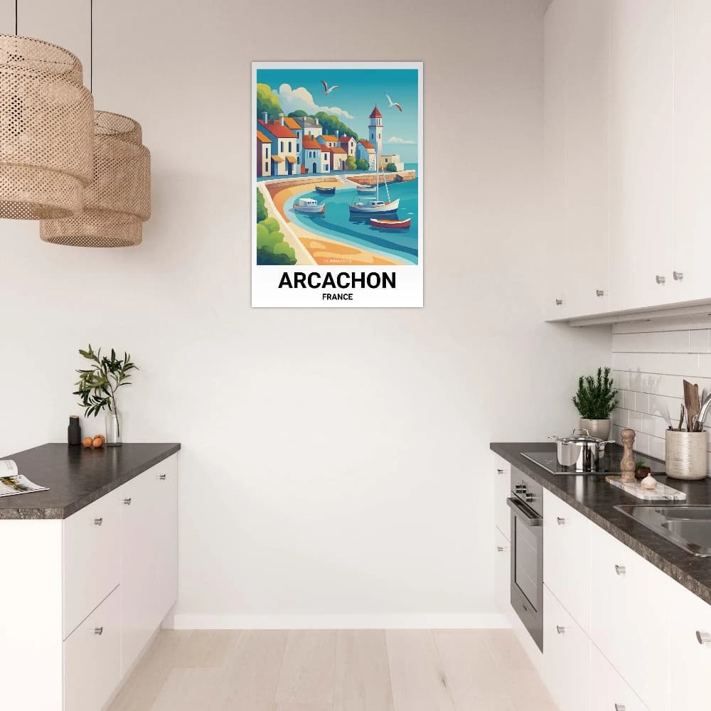 Affiche ARCACHON - Image 4 of 6