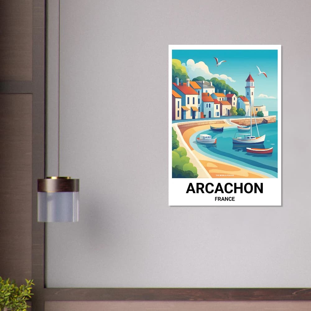 Affiche ARCACHON - Image 5 of 6