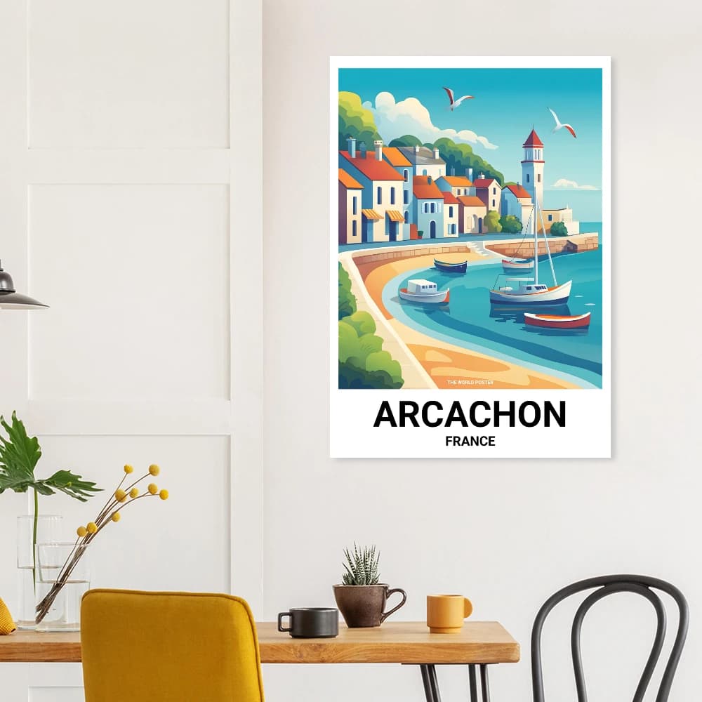 Affiche ARCACHON - Image 6 of 6