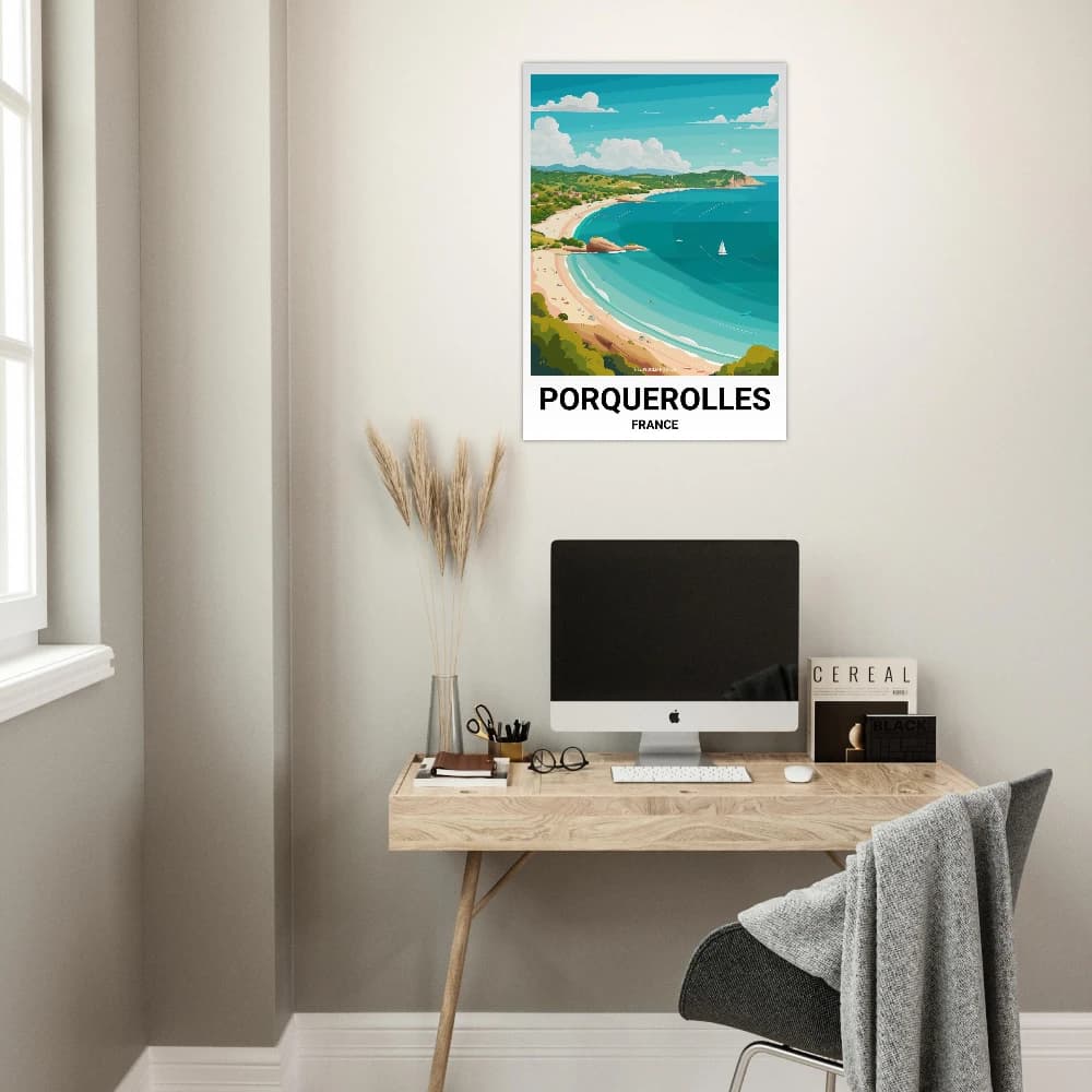 Affiche PORQUEROLLES - Image 3 of 6