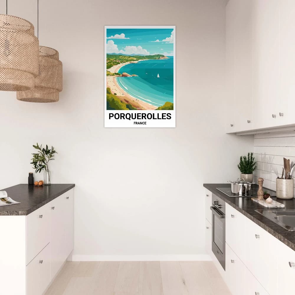 Affiche PORQUEROLLES - Image 4 of 6