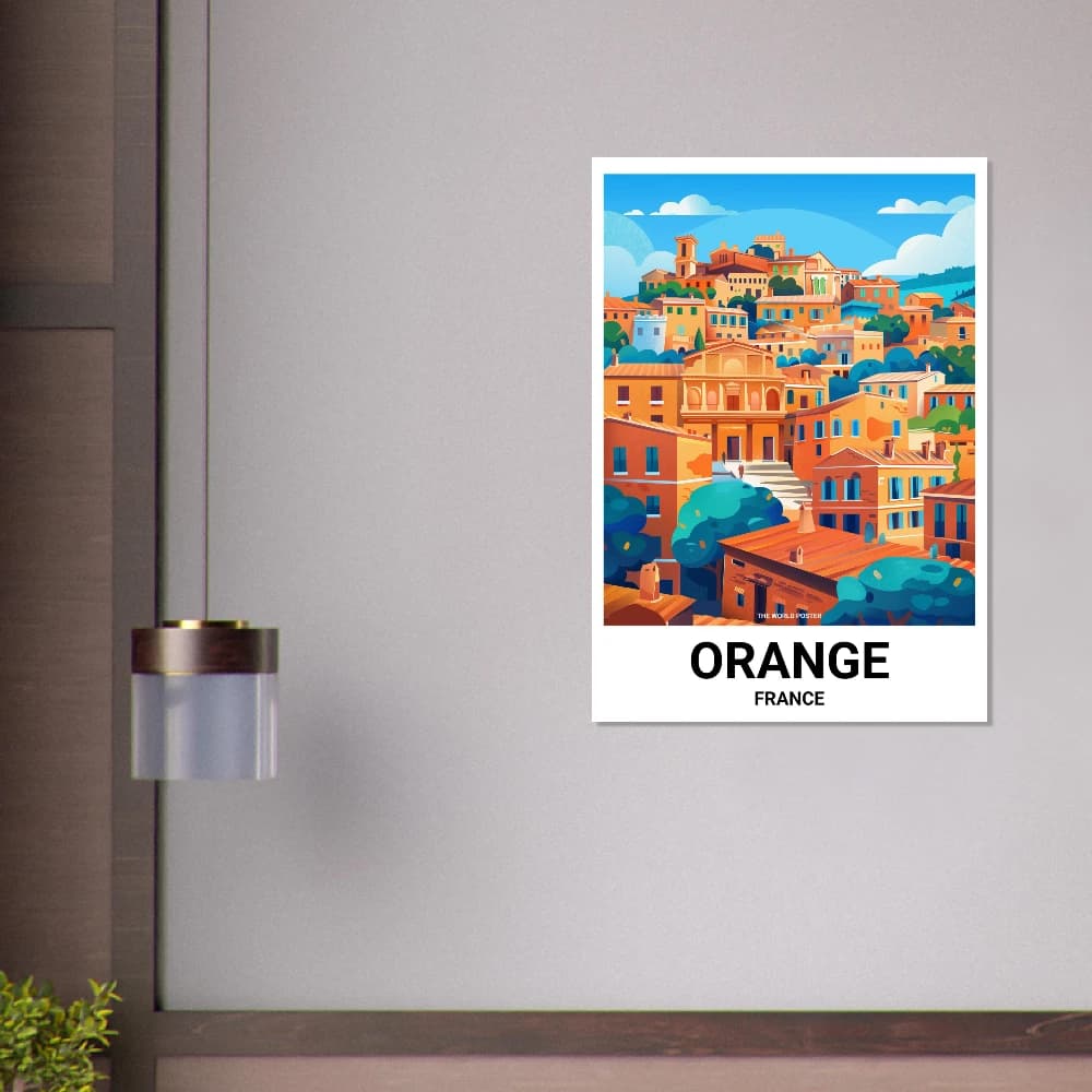 Affiche ORANGE - Image 5 of 6