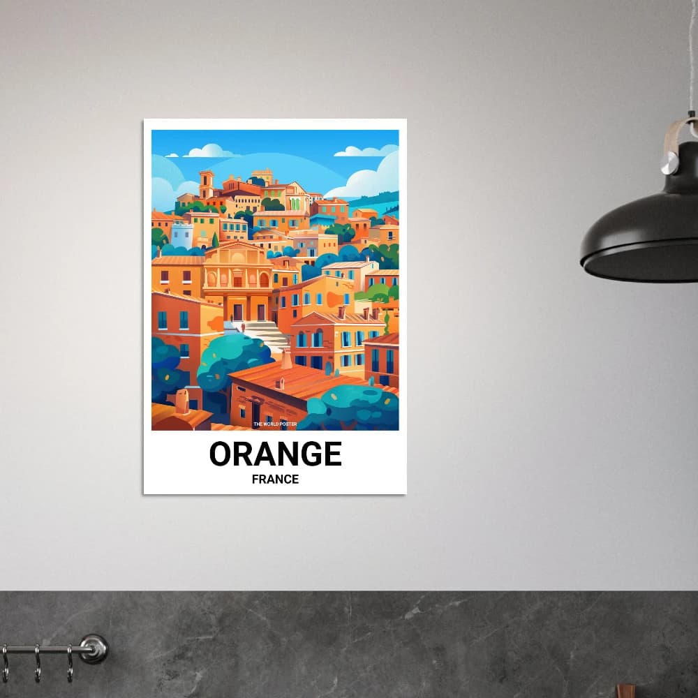 Affiche ORANGE - Image 6 of 6