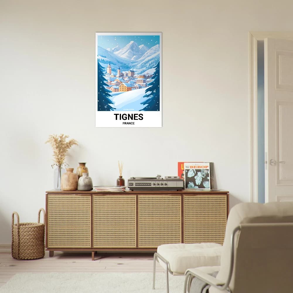 Affiche TIGNES - Image 3 of 6