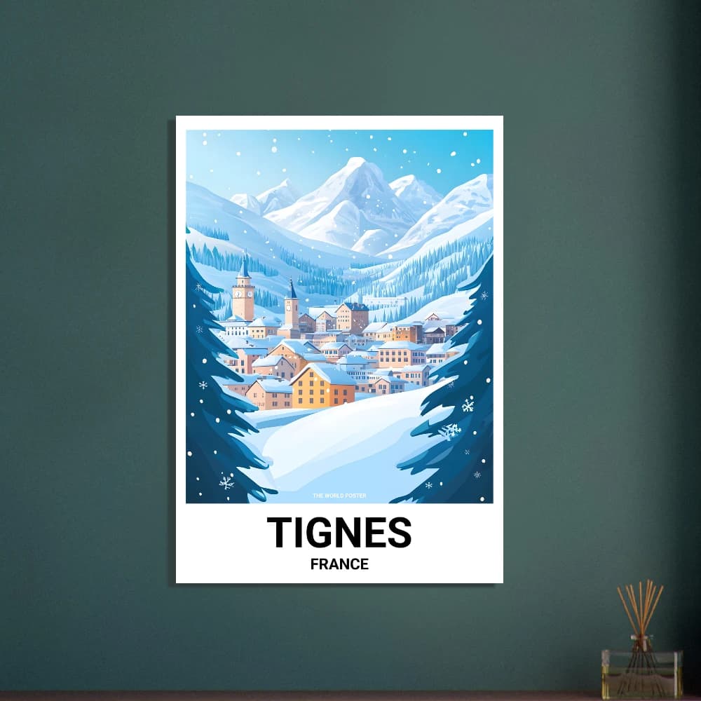 Affiche TIGNES - Image 6 of 6