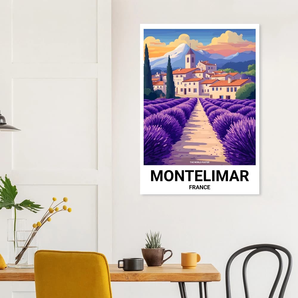 Affiche MONTÉLIMAR - Image 3 of 6