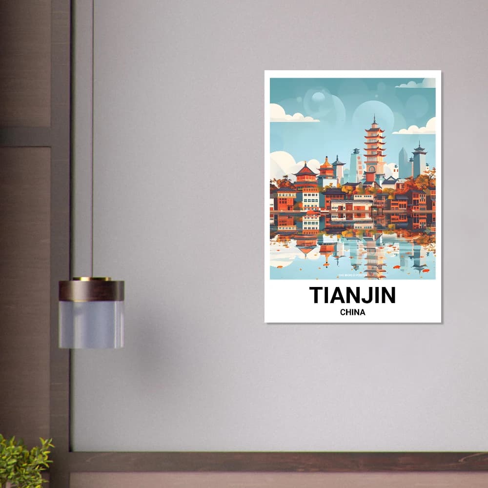 Affiche TIANJIN - Image 4 of 6