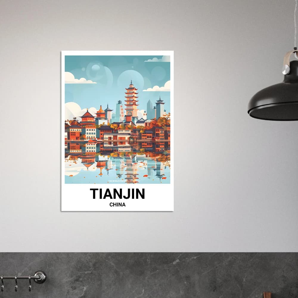 Affiche TIANJIN - Image 6 of 6