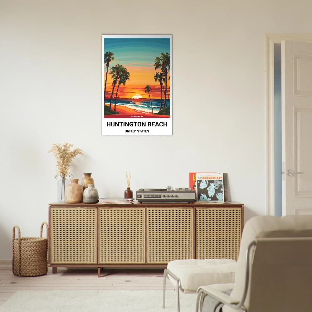 Affiche HUNTINGTON BEACH - Image 6 of 6