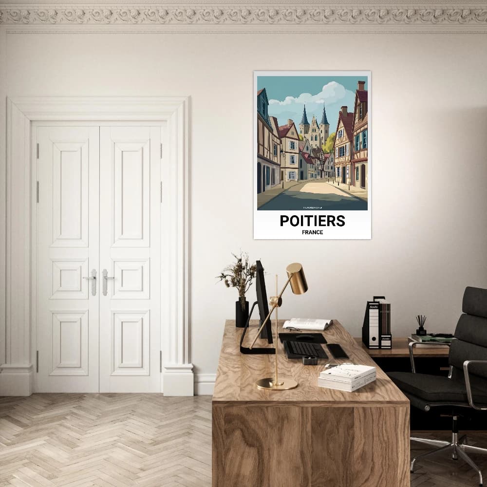 Affiche POITIERS - Image 4 of 6