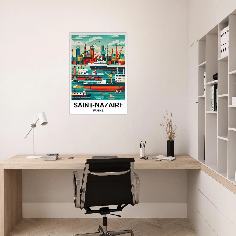 Affiche SAINT-NAZAIRE - Image 5 of 6