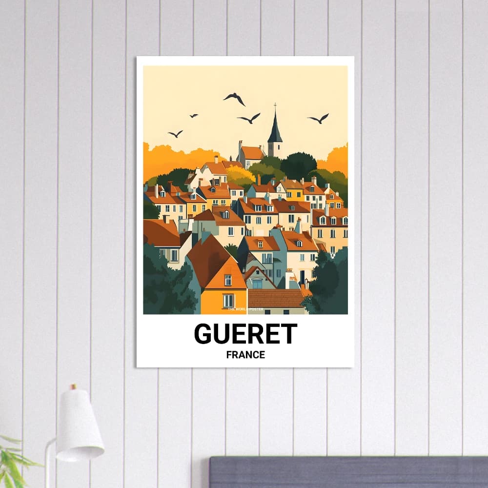 Affiche GUÉRET - Image 3 of 6
